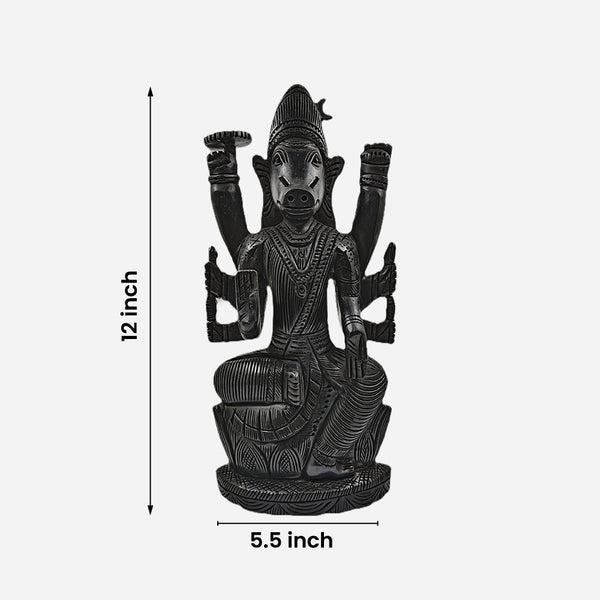 Karungali Wood Varahi Amman Idol