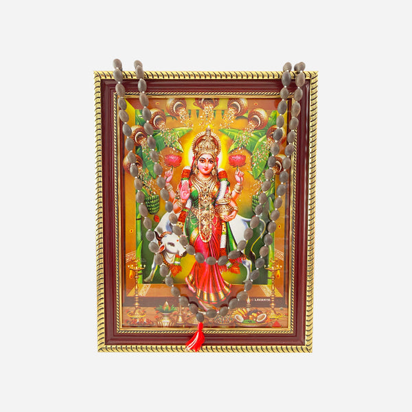 Vastu Grihalakshmi Frame with Lotus Bead Malai