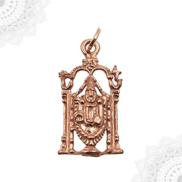 Perumal Pendant Impon Dollar by Om Spiritual Shop
