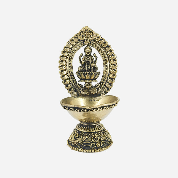 Brass Antique Lakshmi Vilakku