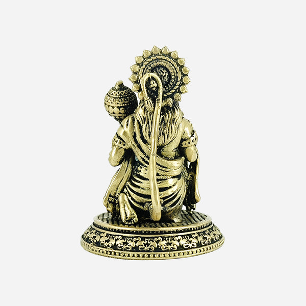Brass Hanuman Statue