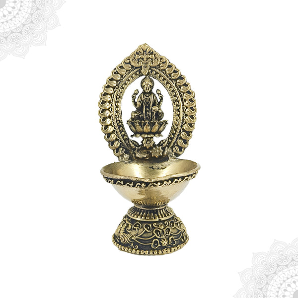 Brass Antique Lakshmi Vilakku