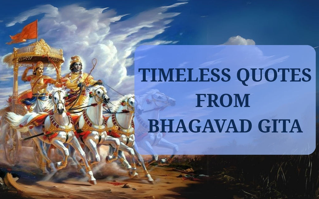 Timeless Wisdom Quotes from the Bhagavad Gita for Modern Life