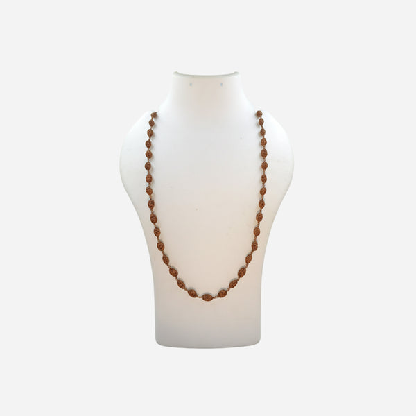 2 Face Rudraksha Copper Mala