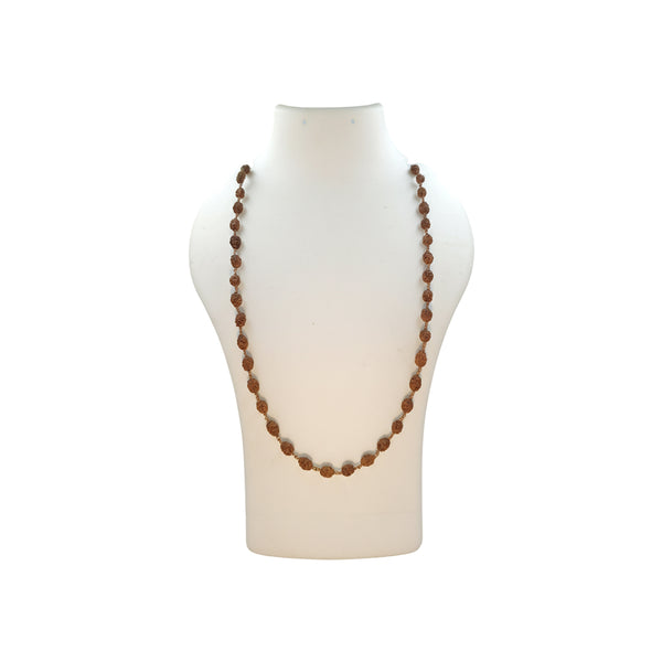 3 Face Rudraksha Copper Mala