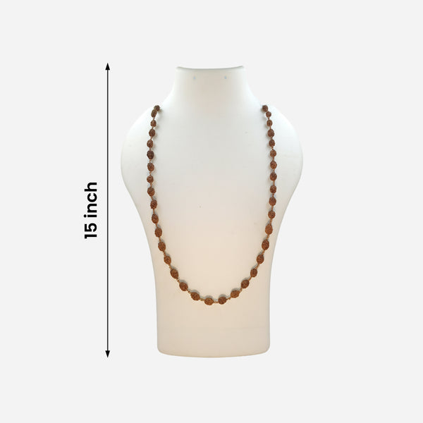 3 Face Rudraksha Copper Mala