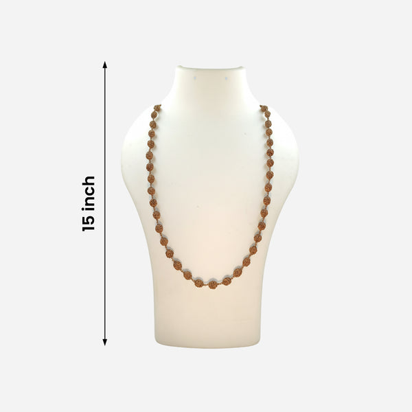4 Face Rudraksha Copper Mala