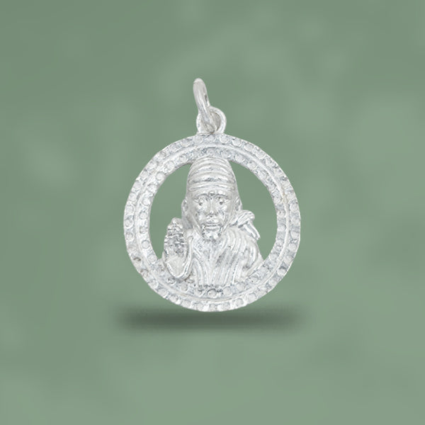 Sai baba pendant silver Clearance