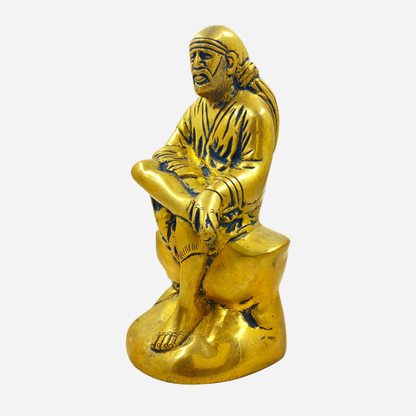 Sai Baba Brass Idol