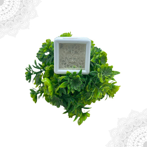 Surya Yantram in Silver (Pocket-sized)