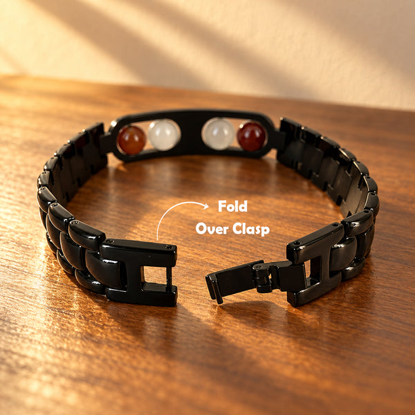 Metal Bracelet With Zodiac Stone