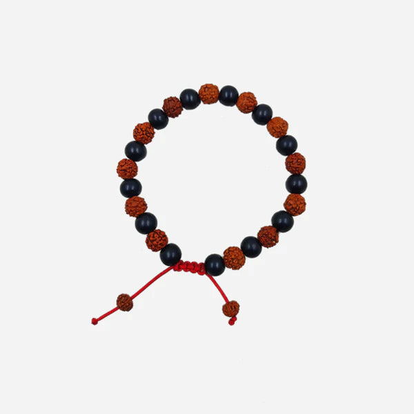 Karungali Rudraksha Bracelet