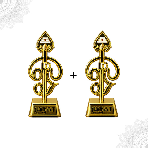 Om Murugan Vel Dashboard Stand