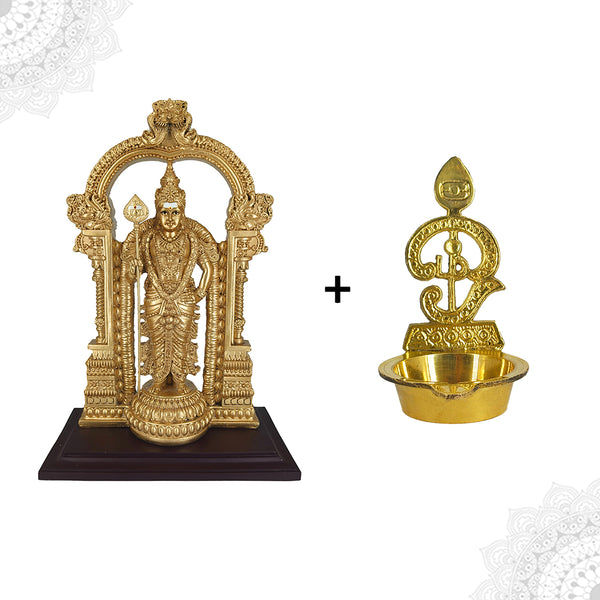 Om Vilakku with Thiruchendur Murugan