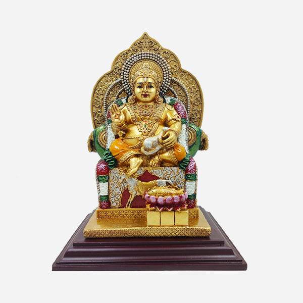 Lord Kubera Fiber Statue