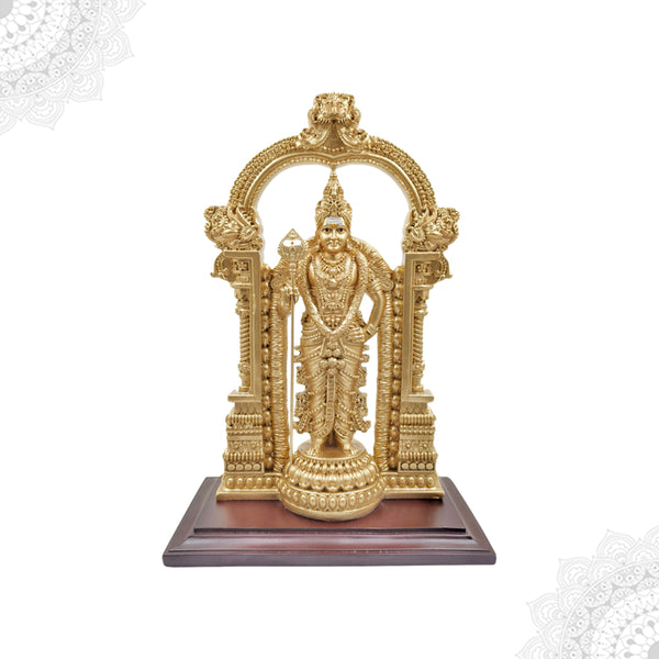 Murugan idol inspired by Thiruchendur temple, ideal for spiritual spaces