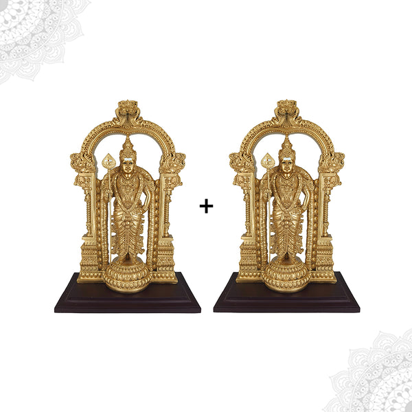 Set of 2 Thiruchendur Murugan