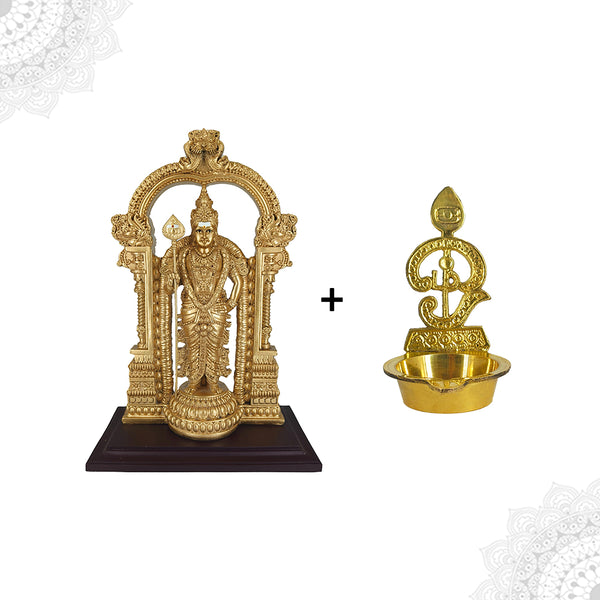 Om Vilakku with Thiruchendur Murugan