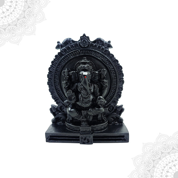 Karungali Ganesha (Model 3) | Ganesha Murti